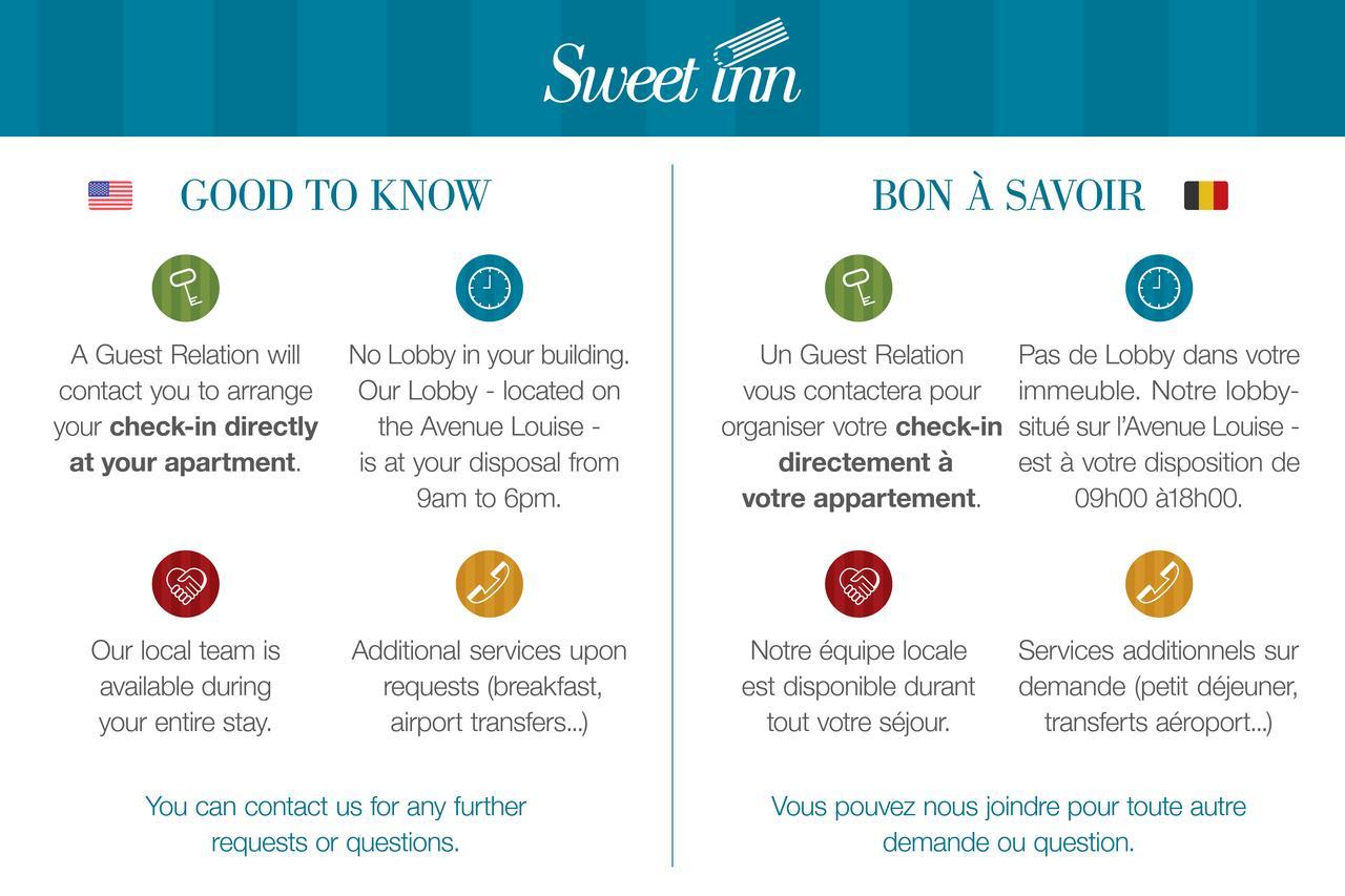 Sweet Inn Apartments - Major Rene Dubreucq Брюксел Екстериор снимка